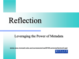 Reflection - Laboratorio Multimediale