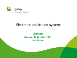 Introduction. Technical aspects of the CPVR system