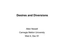 Desires and Diversions - Wayne State University