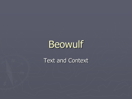 Beowulf - Mesa Public Schools