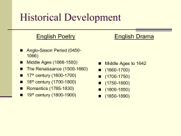 Historical Development - UPM EduTrain Interactive Learning