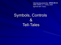 Tell Tales & Symbols