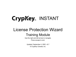 CrypKey Instant