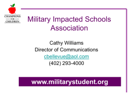 Military Impacted Schools Association