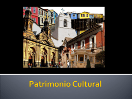 Patrimonio Cultural