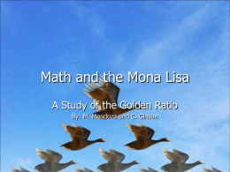 Math and the Mona Lisa