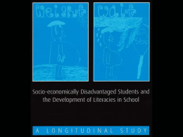 Socio-economically disadvantaged students and the