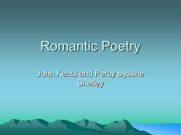 Romantic Poetry
