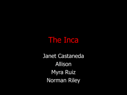 The Inca - Fullerton College Staff Web Pages