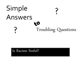 Simple Answers - Sound Teaching