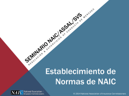 Seminar NAIC/ASSAL/SVS