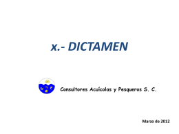 x.- DICTAMEN