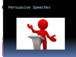 Famous Persuasive Speakers