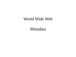 Providing Access to Electronic Resources Metadata …
