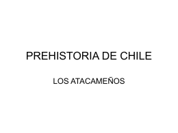 PREHISTORIA DE CHILE
