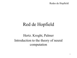 Red de Hopfield - Gipuzkoako Campusa
