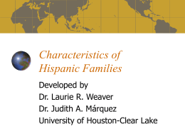 Hispanic Families