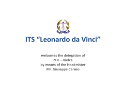 ITS “Leonardo da Vinci”