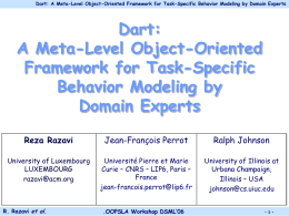 AOM Architecture for WSNs