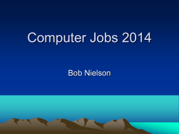 Computer Jobs 2008