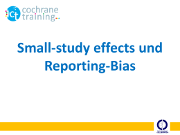 Reporting biases - Cochrane Training