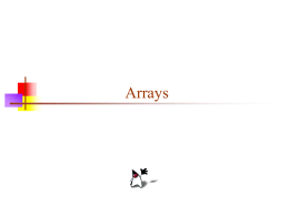 Arrays - University of Pennsylvania