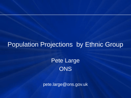 Census 2011 consultation - Ethnicity, Identity, Language