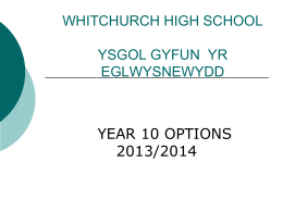 YEAR 10 OPTIONS 2002/2003