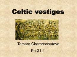 Celtic vestiges