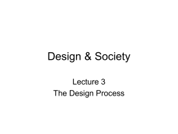 Design & Society - Portland State University
