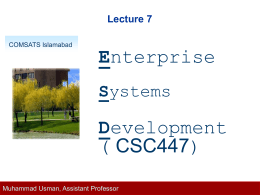 ETH Presentation - Comsats Virtual Campus