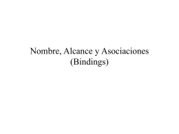 Nombre, Alcance y Asociaciones (Bindings)