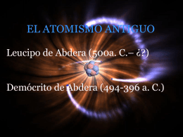 13 Atomismo antiguo
