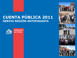 Cuenta Publica 2011