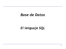SQL parte 2