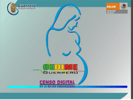 Censo Digital de Mujeres Embarazadas