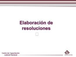 Diapositiva 1 - Tribunal Estatal Electoral