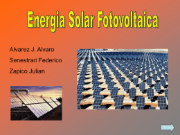 Conversión fotovoltaica