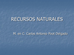 Recursos Naturales