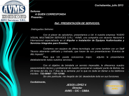 PresentaciÃ³n AVMS v.1.0