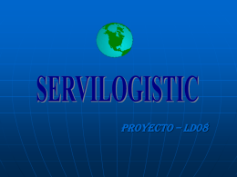presentación - inicio servilogistic