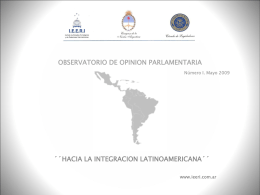 Esquema de Presentación