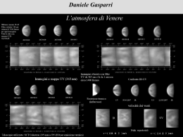 L`atmosfera di Venere e le riprese diurne : breve