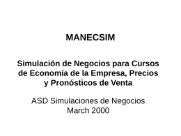 Descargar Presentacion de ManecSim