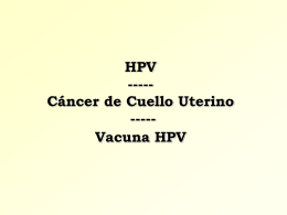 Presentación HPV