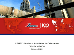 CEMEX 100 años