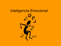 Inteligencia Emocional.