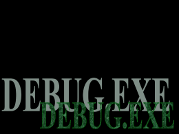 debug.exe - OoCities