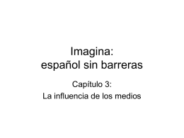 Imagina: español sin barreras