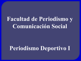 EL LIBERO - Facultad de Periodismo y Comunicación Social de la